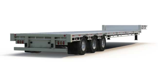 step deck trailer