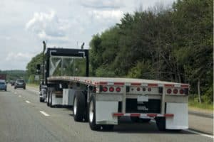 flatbed trailer