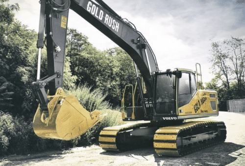 gold rush excavator