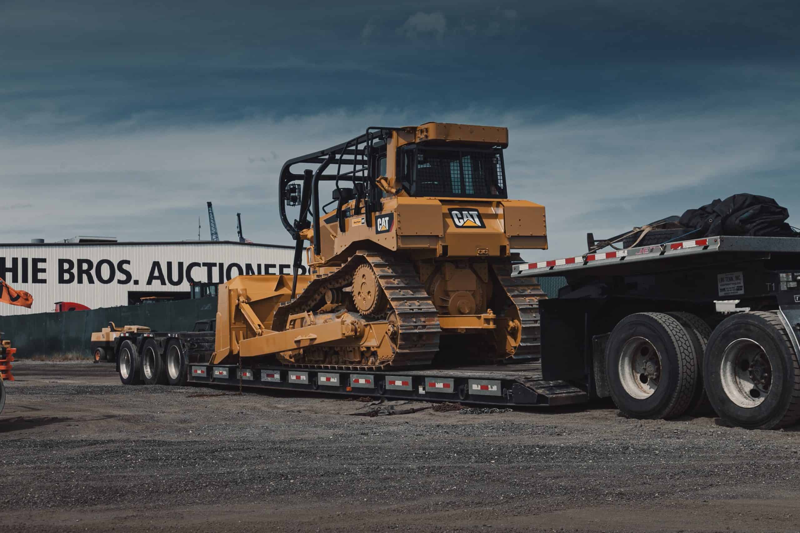 bulldozer transport