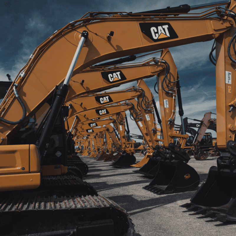 Cat excavators