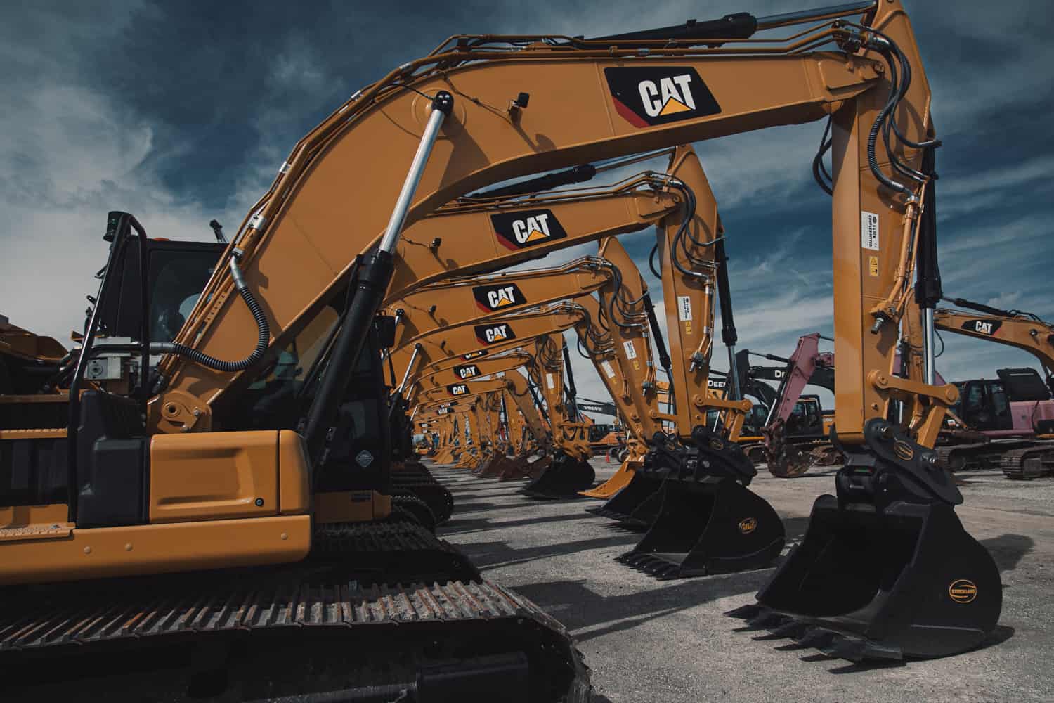 cat excavators