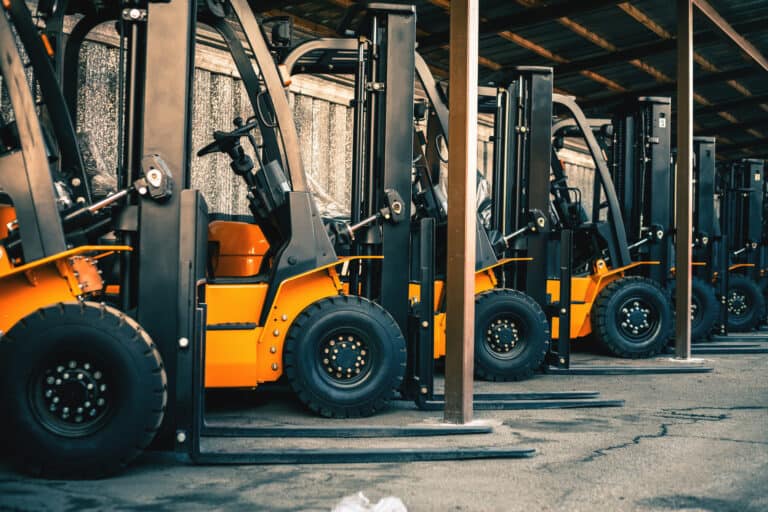 forklift row