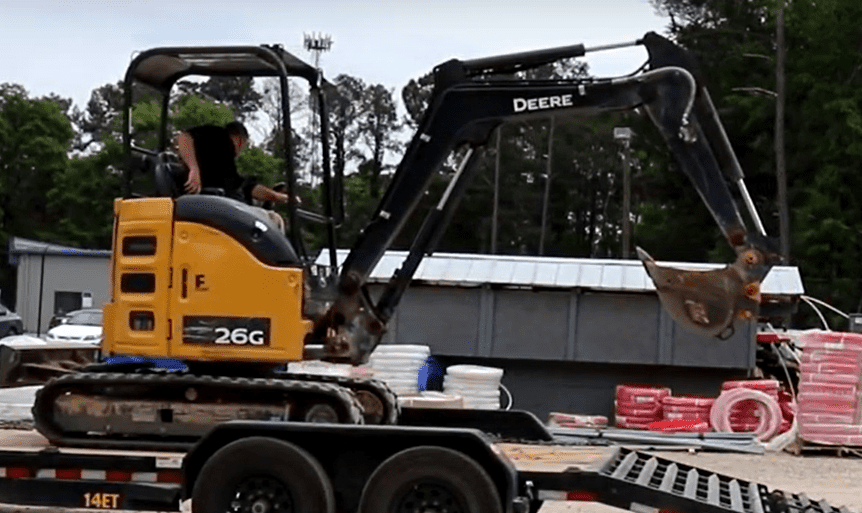 John Deere Mini Excavator