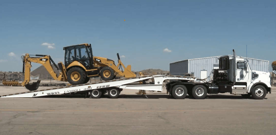 Loading Backhoe