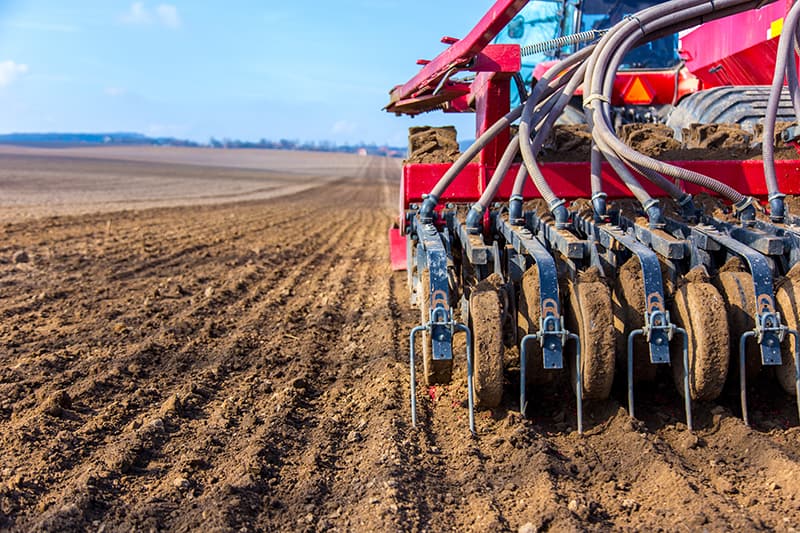 plows and field