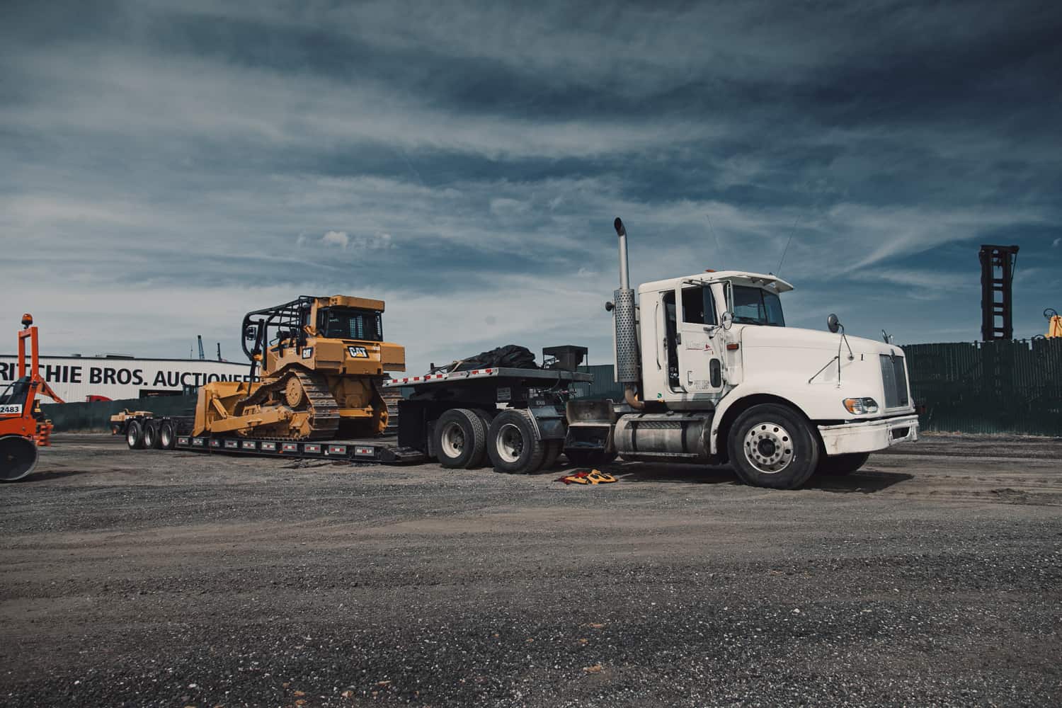 shipping heavy equipment