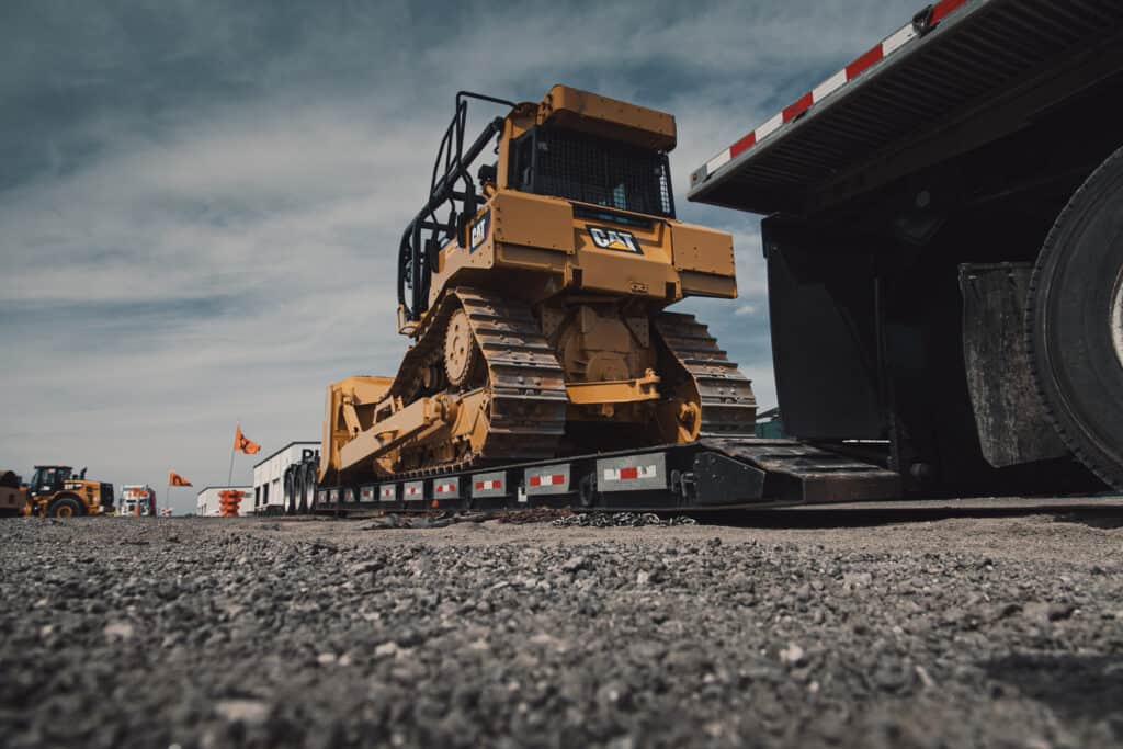 bulldozer transport