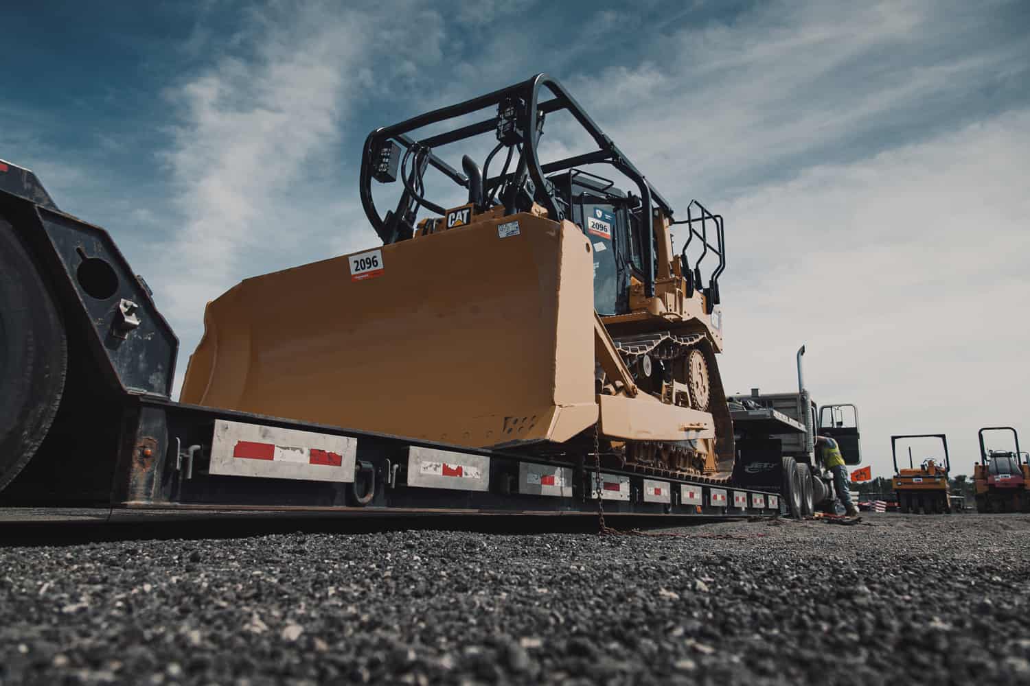 dozer front trailer