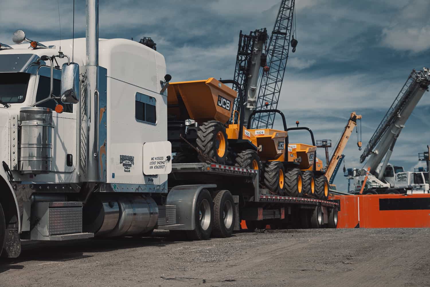 Take 3 Trailers  Step-Deck Auto Transport Trailer