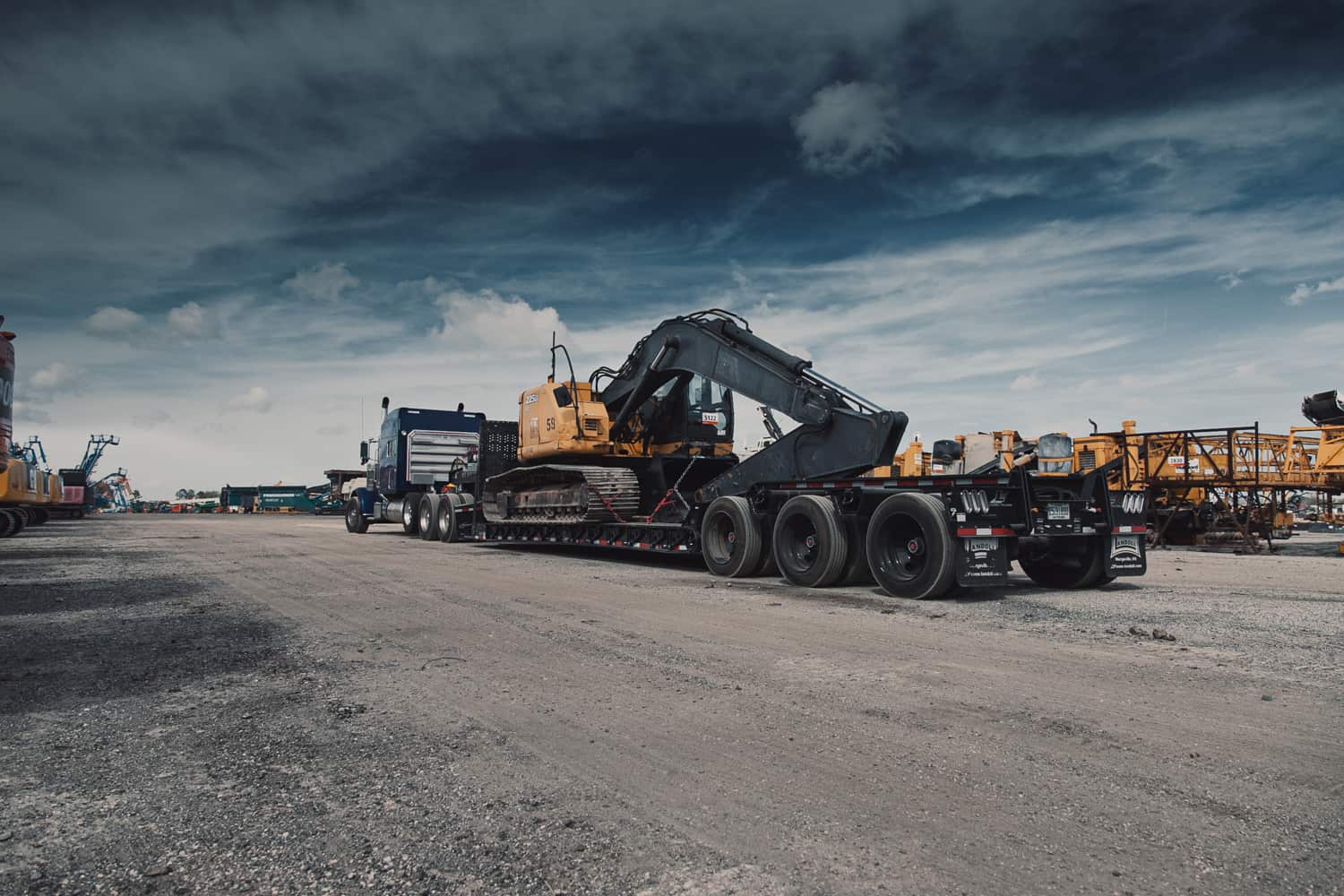 excavator heavy equipment
