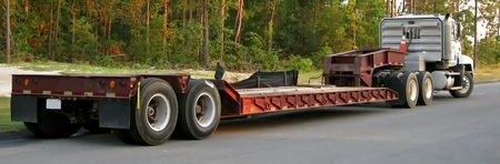 flatbed trailer