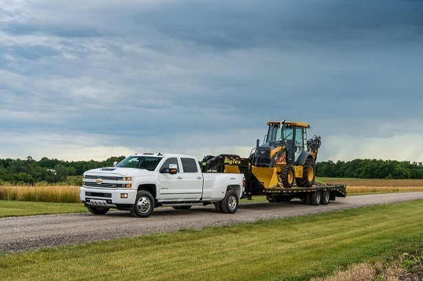 hot shot with backhoe