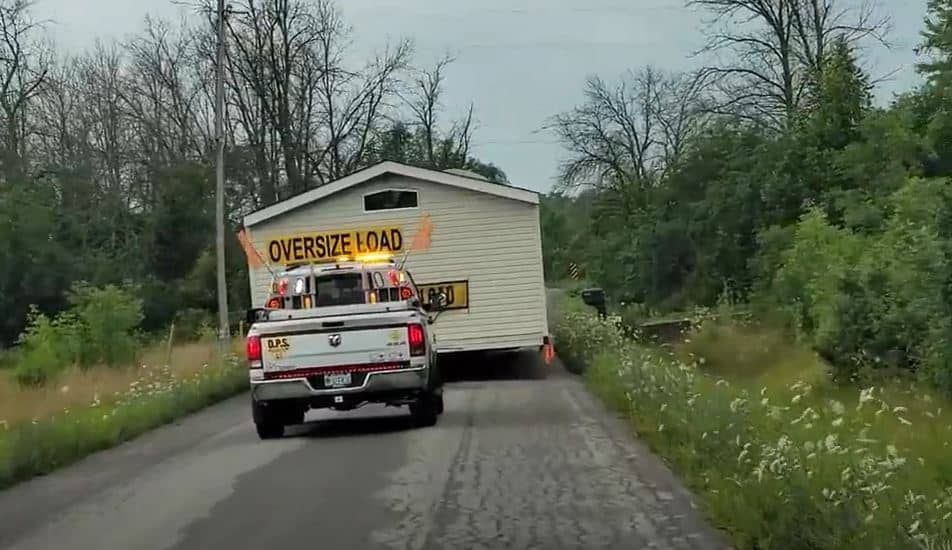 moving a mobile home