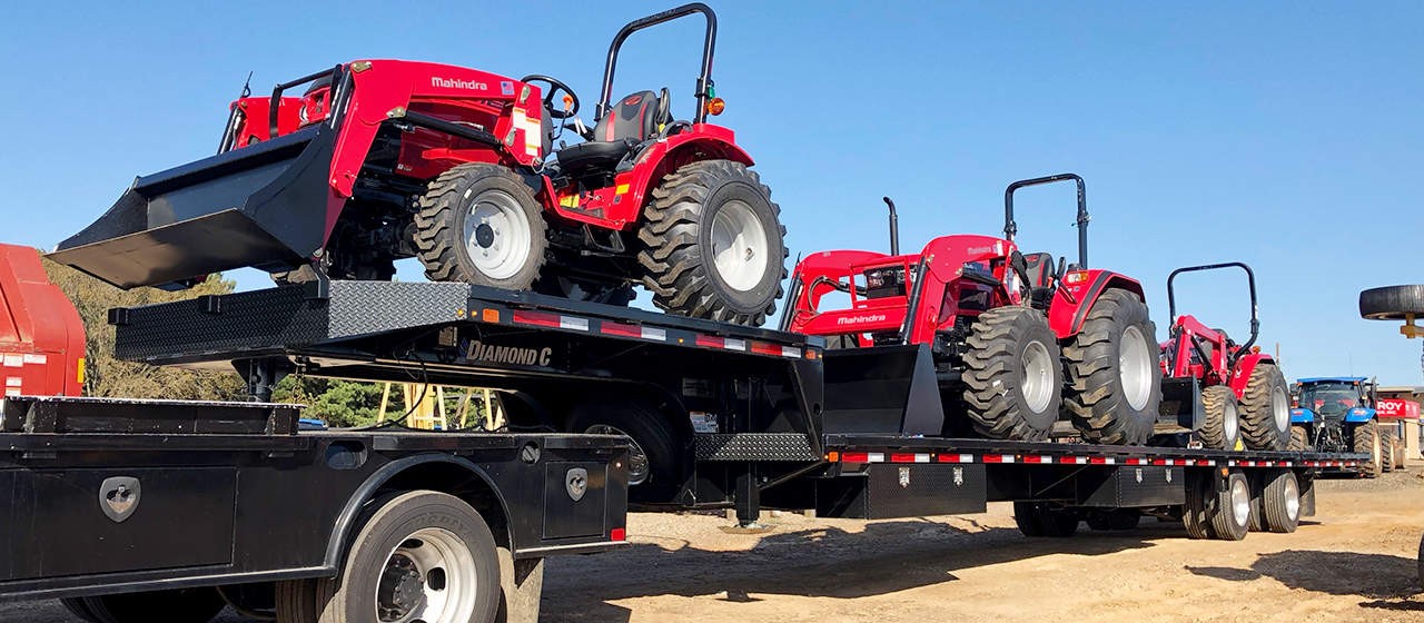 step deck trailer