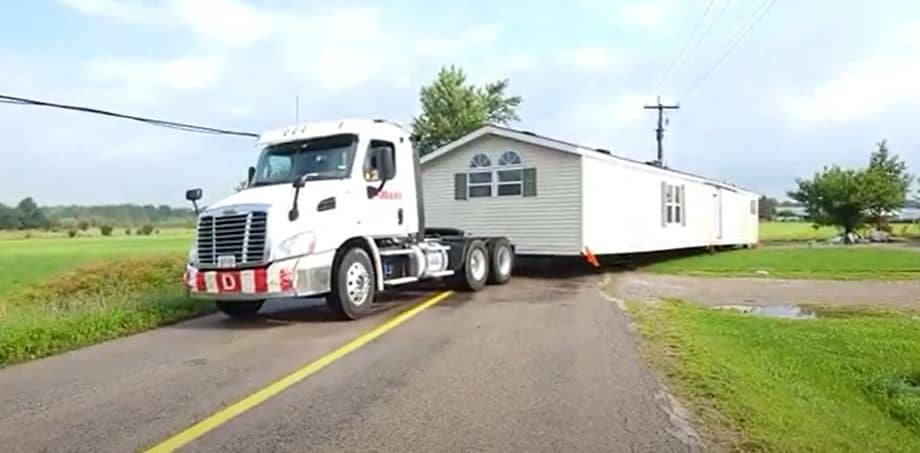 transport mobile home