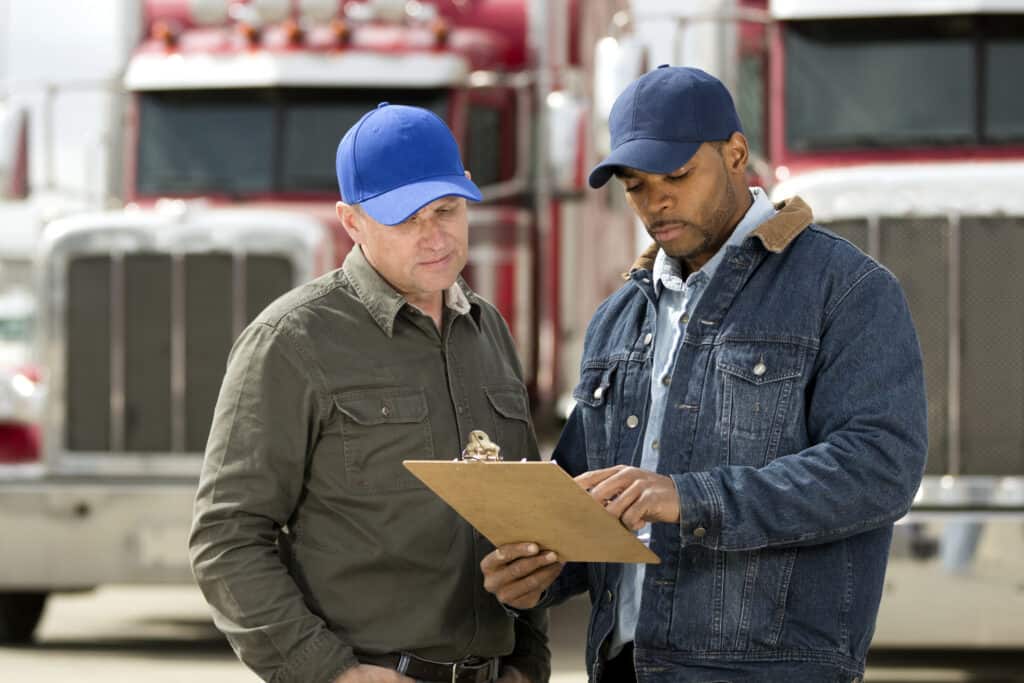 trucker designate duties